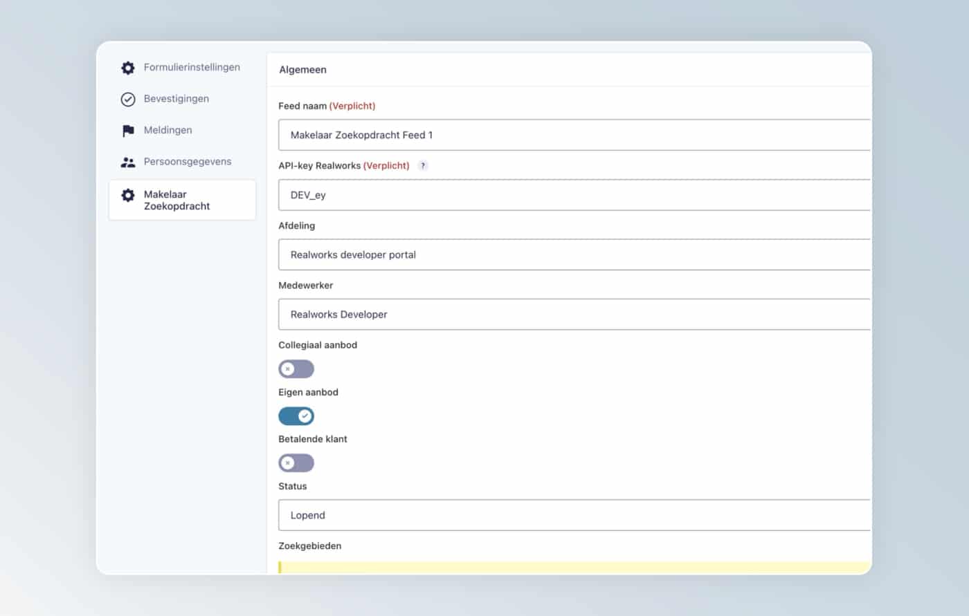 Gravity Forms velden overzicht